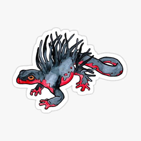 Item preview, Strange Salamander designed and sold by HiddenStash.