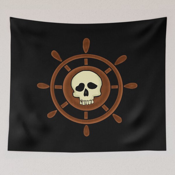 Item preview, Pirate Helm Jolly Roger designed and sold by MelissaLeman.