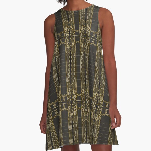 Artikel-Vorschau von Art Deco Nouveau Schwarz und Gold Geometrisch, designt und verkauft von SloganExpress.