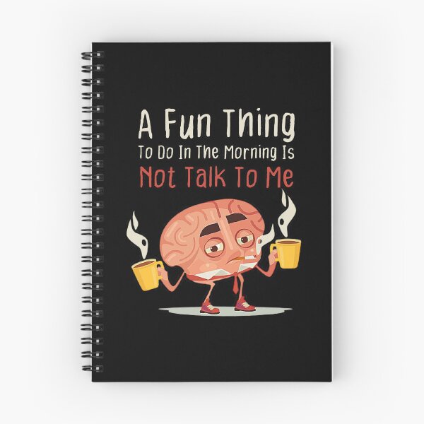 Item preview, A Fun Thing To Do In the Morning Is Not Talk To Me - Funny Humor Tshirt designed and sold by BestComicss.