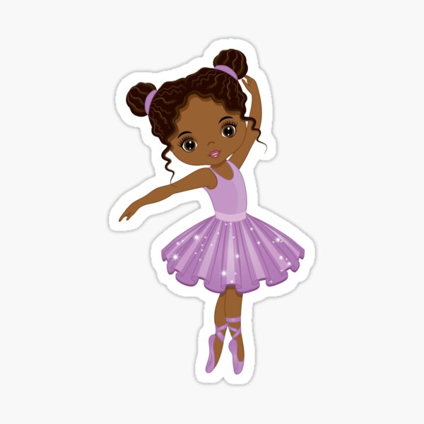 Item preview, Beautiful African American Ballerina designed and sold by CreativeMill.