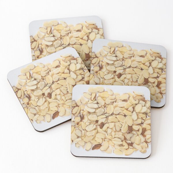 Item preview, Sliced almond texture designed and sold by flamendes.