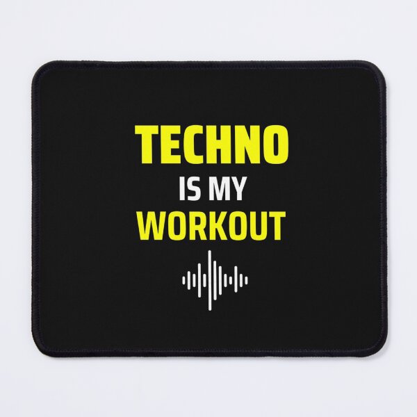 Item preview, techno is my workout designed and sold by Artycreative1.