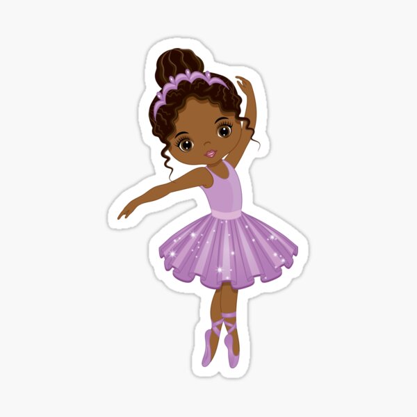 Item preview, Beautiful African American Ballerina designed and sold by CreativeMill.