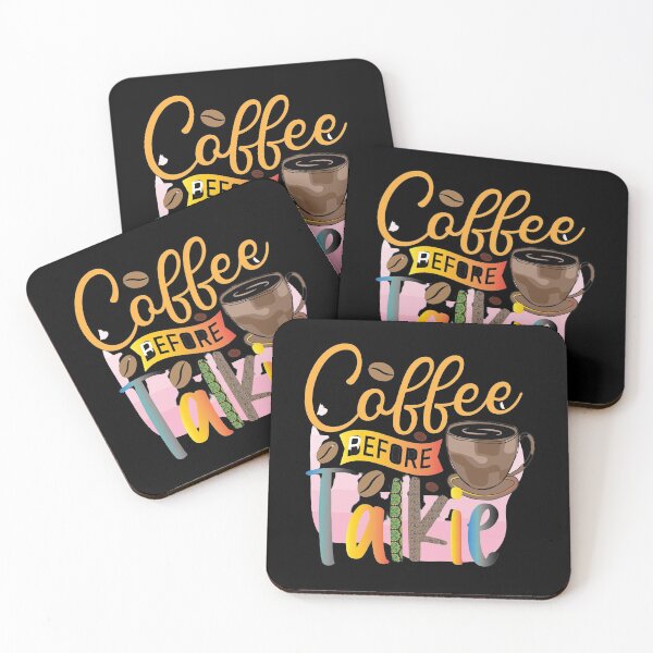 Item preview, Coffee Before Talkie 2 designed and sold by OliDesigns.