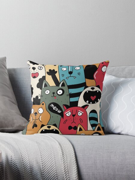 Artikel-Vorschau von Dumb Miau Katzenmuster, designt und verkauft von ialdesign.