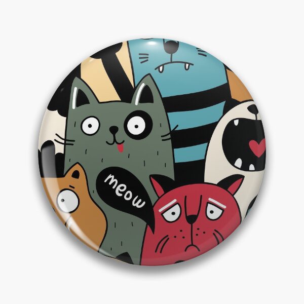 Item preview, Dumb Meow Cat Pattern designed and sold by ialdesign.