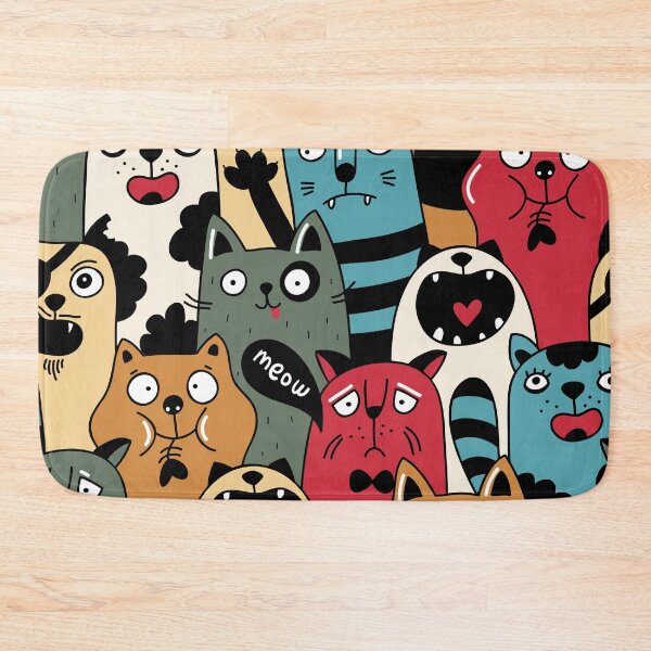 Item preview, Dumb Meow Cat Pattern designed and sold by ialdesign.