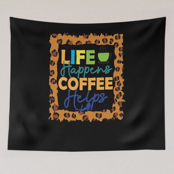 Item preview, Life Happens Coffee Helps designed and sold by OliDesigns.