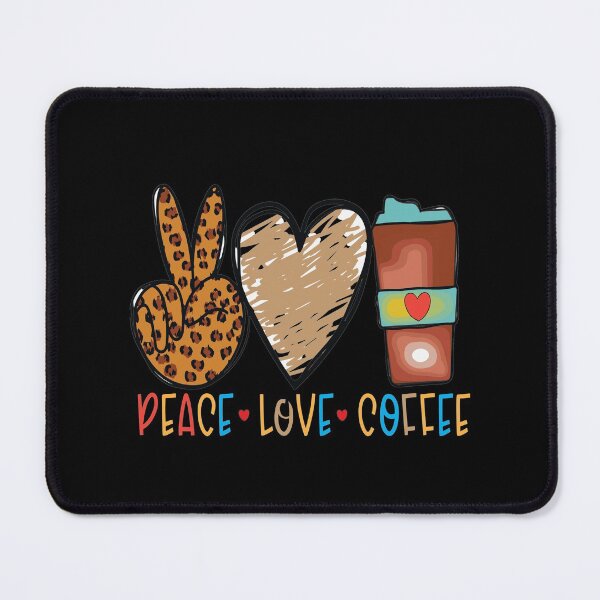 Item preview, Peace Love Coffee designed and sold by OliDesigns.