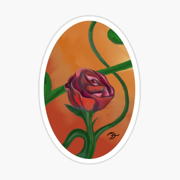 Rose vine Sticker