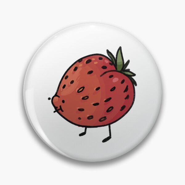 Item preview, strawberry butt designed and sold by Michael Fiore.