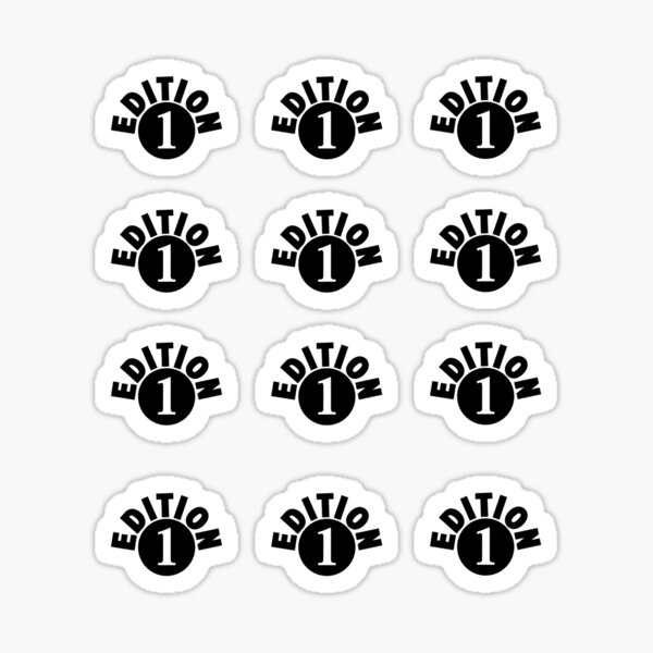 1st Edition Symbol Pack Sticker