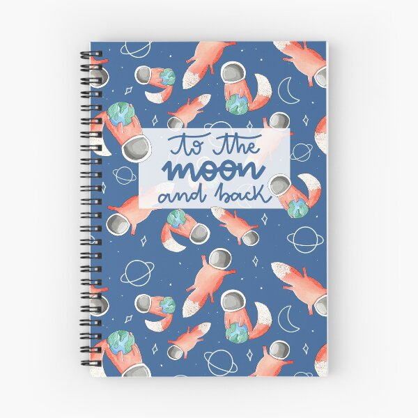 Item preview, To the moon and back - cute galaxy fox pattern designed and sold by SD-illustration.