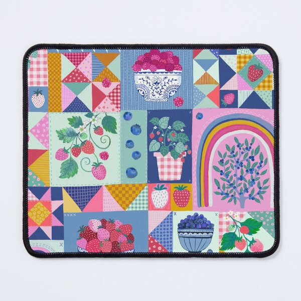 Item preview, Gingham Berry Garden designed and sold by Janet Broxon.