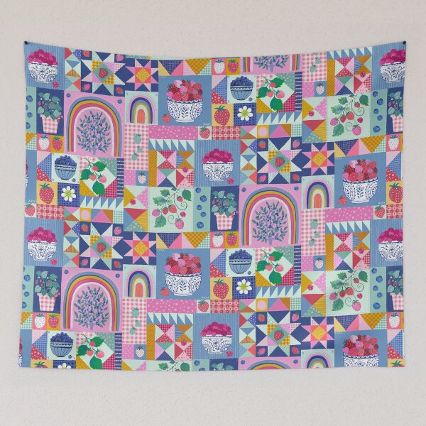 Item preview, Gingham Berry Garden designed and sold by Janet Broxon.
