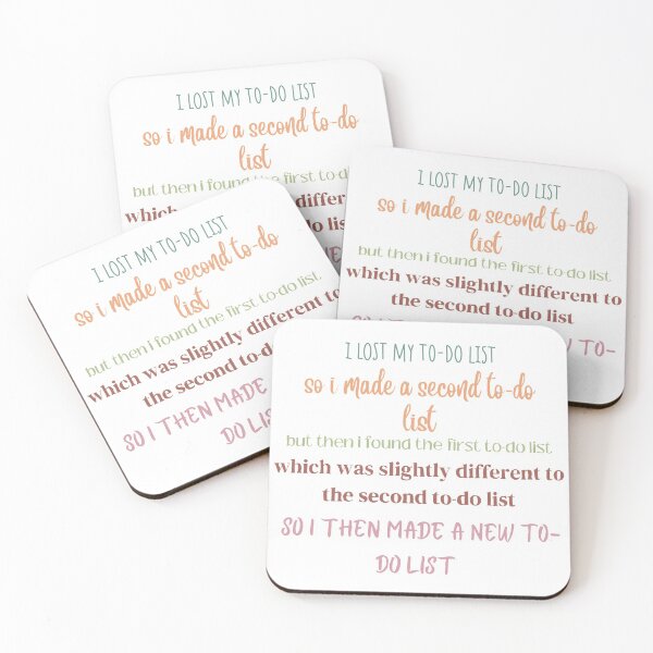 Item preview, i lost my to-do list quote designed and sold by FightingforHOPE.