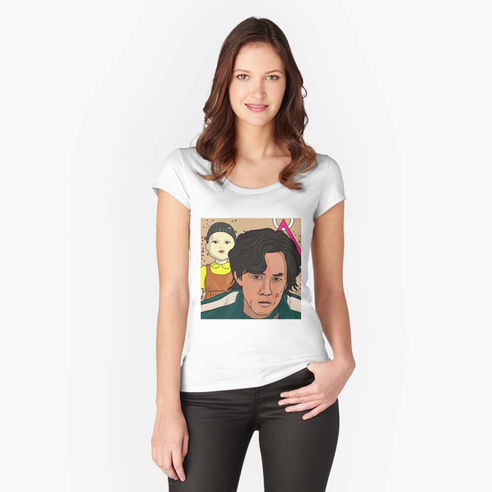 Item preview, Fitted Scoop T-Shirt designed and sold by Pictoart.