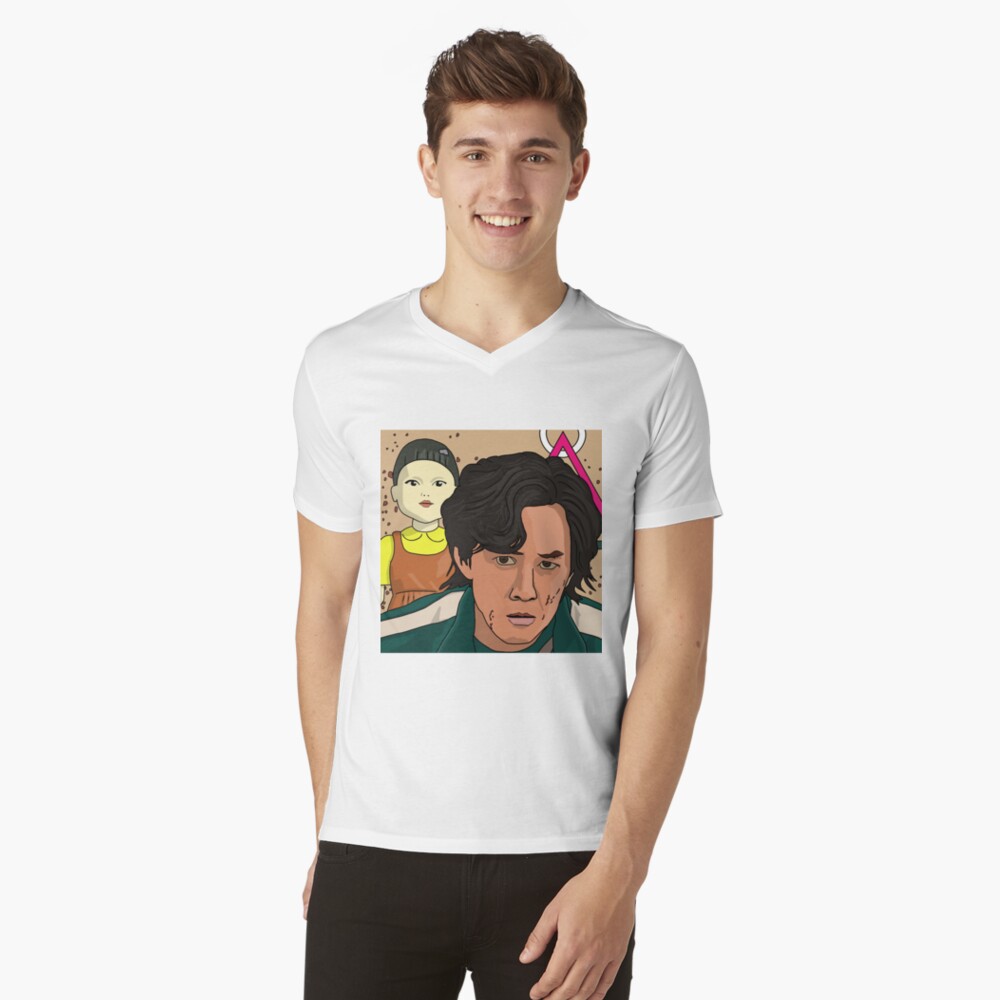 Item preview, V-Neck T-Shirt designed and sold by Pictoart.