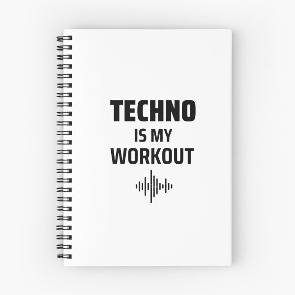 Item preview, techno is my workout designed and sold by Artycreative1.