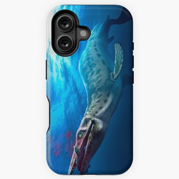 Mosasaur With Prey iPhone Tough Case