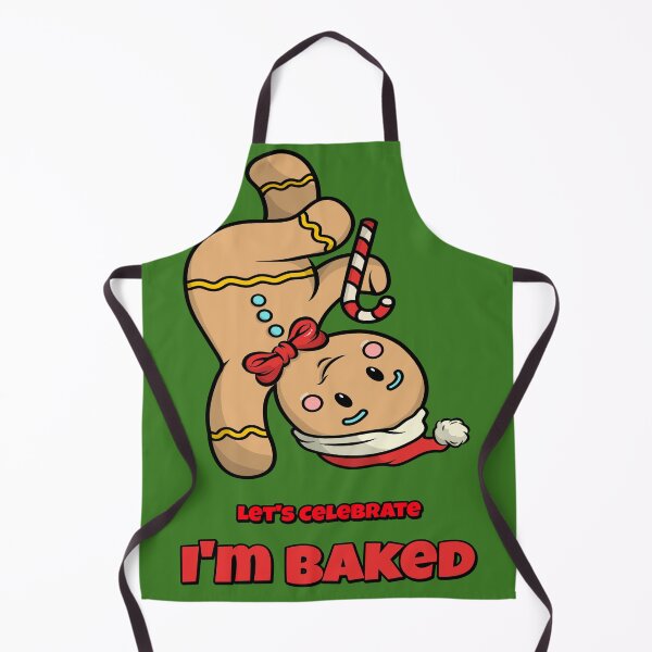 Item preview, Lets Celebrate I'm Baked - Dancing Gingerbread Funny Pun designed and sold by LMcDs.