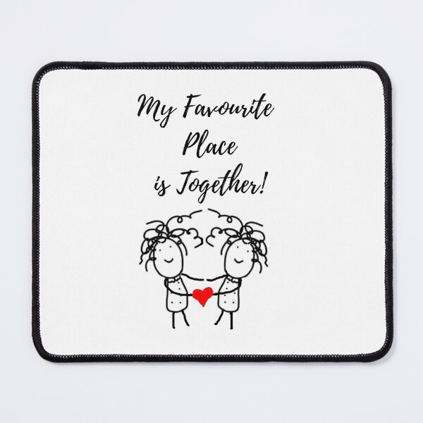 Item preview, Billie Boopot's favourite place is Together designed and sold by BillieBoopot.
