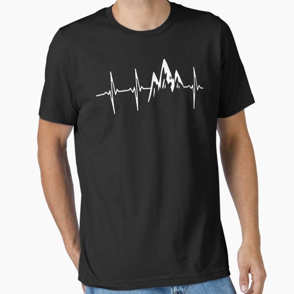 Item preview, MOUNTAIN IN MY HEARTBEAT T SHIRT  designed and sold by fashionnova.