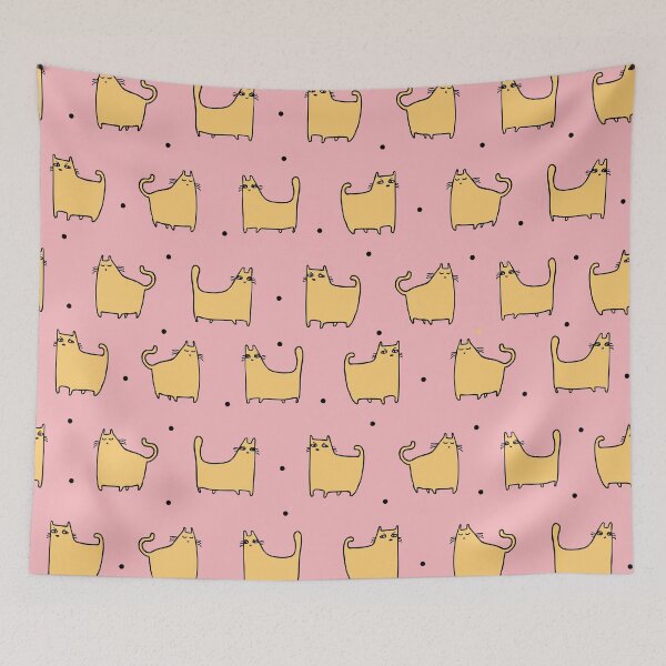 Item preview, Dumbest cats Pattern designed and sold by ialdesign.
