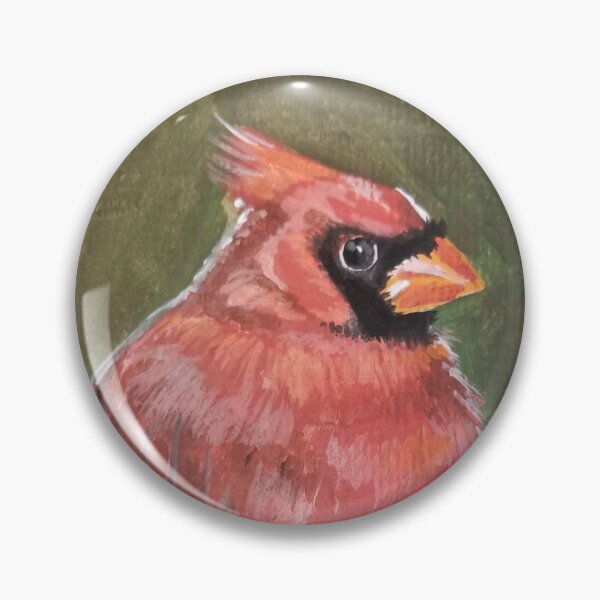 Item preview, Cardinal Perched designed and sold by Lori Clough.