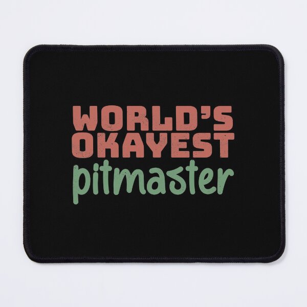Item preview, World's Okayest Pitmaster designed and sold by Creatively Torn.