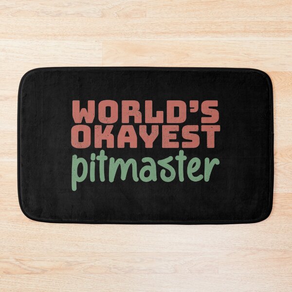 Item preview, World's Okayest Pitmaster designed and sold by Creatively Torn.