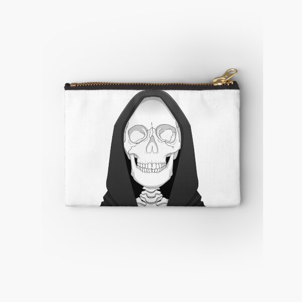 Item preview, skull wearing a hood  designed and sold by DoesArtAndStuff.