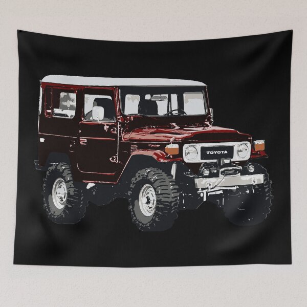 Item preview, Land Cruiser FJ40 4x4 (red on black) designed and sold by Groenendijk.