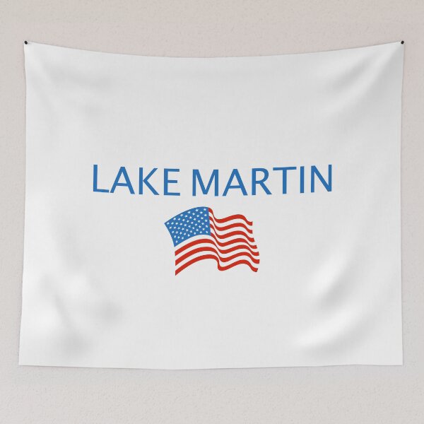 Item preview, Lake Martin with Stars and Bars v.1 designed and sold by AlabamaLakeLife.