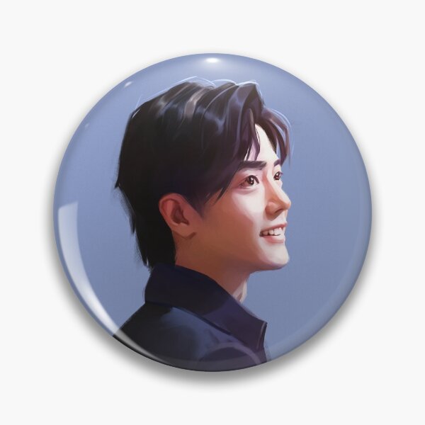 Item preview, Xiao Zhan portrait designed and sold by hungryallen.
