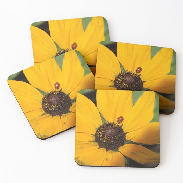 Item preview, Ladybug on Sunflower designed and sold by DragonCGallery.