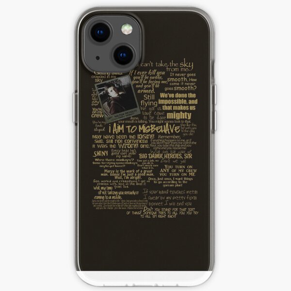 Captain Quotes Phone Case iPhone Soft Case