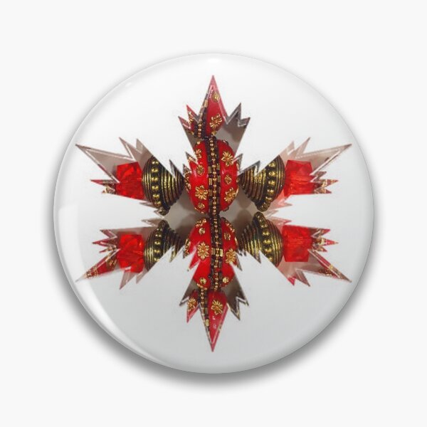 Item preview, Xmas Snowflakes Red Gold Star  by Iritof designed and sold by iritof.
