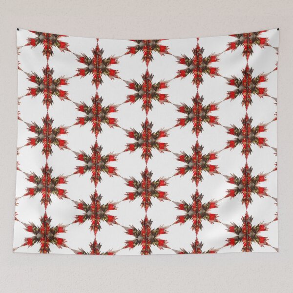 Item preview, Xmas Snowflakes Red Gold Star  by Iritof designed and sold by iritof.