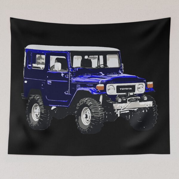 Item preview, Land Cruiser FJ40 4x4 (blue on black) designed and sold by Groenendijk.