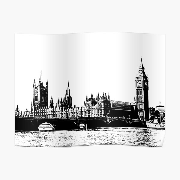 "Houses of Parliament, London, UK" Poster for Sale by douglasewelch