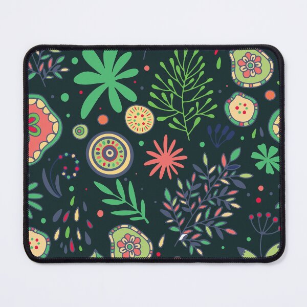 Item preview, Mixed Abstract Botanical Pattern - Leaves, Flowers and Berries. Seamless Gifts of Nature Pattern designed and sold by silviaol.