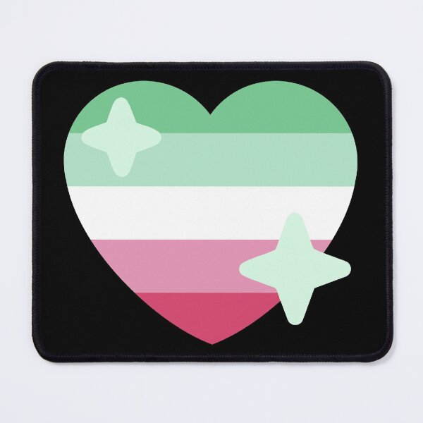 Item preview, Abrosexual Sparkle Heart designed and sold by Aroaes.