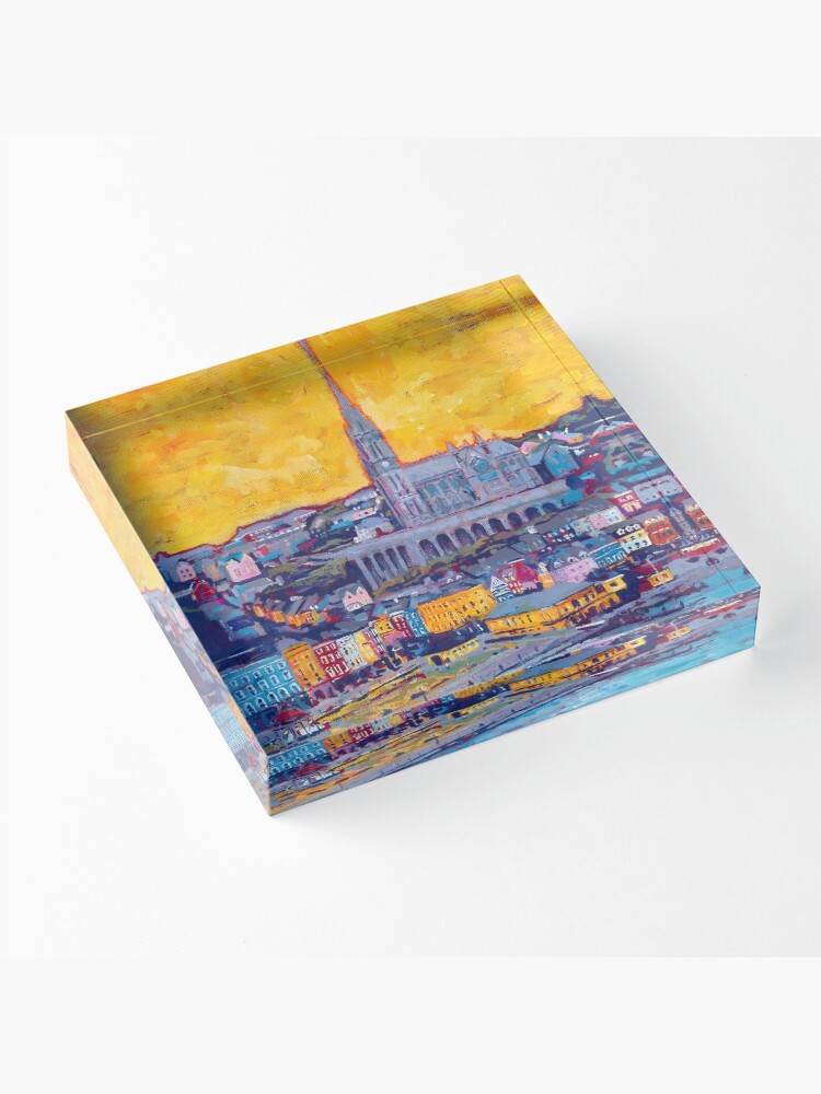 Alternate view of Cobh 3 (County Cork, Ireland) Acrylic Block