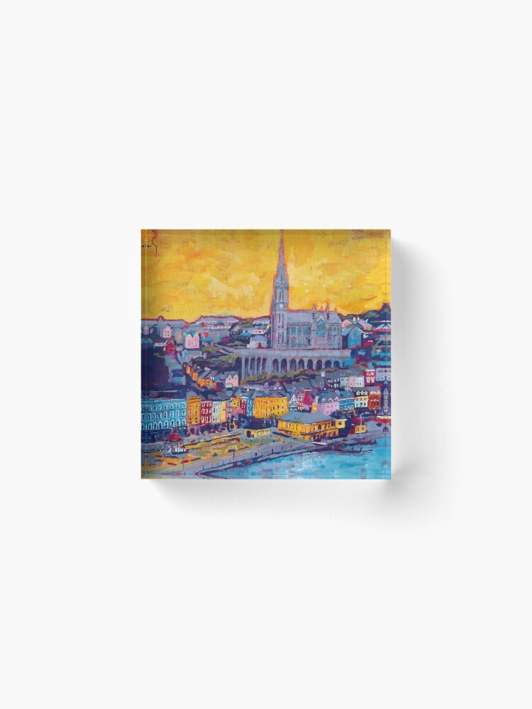 Alternate view of Cobh 3 (County Cork, Ireland) Acrylic Block