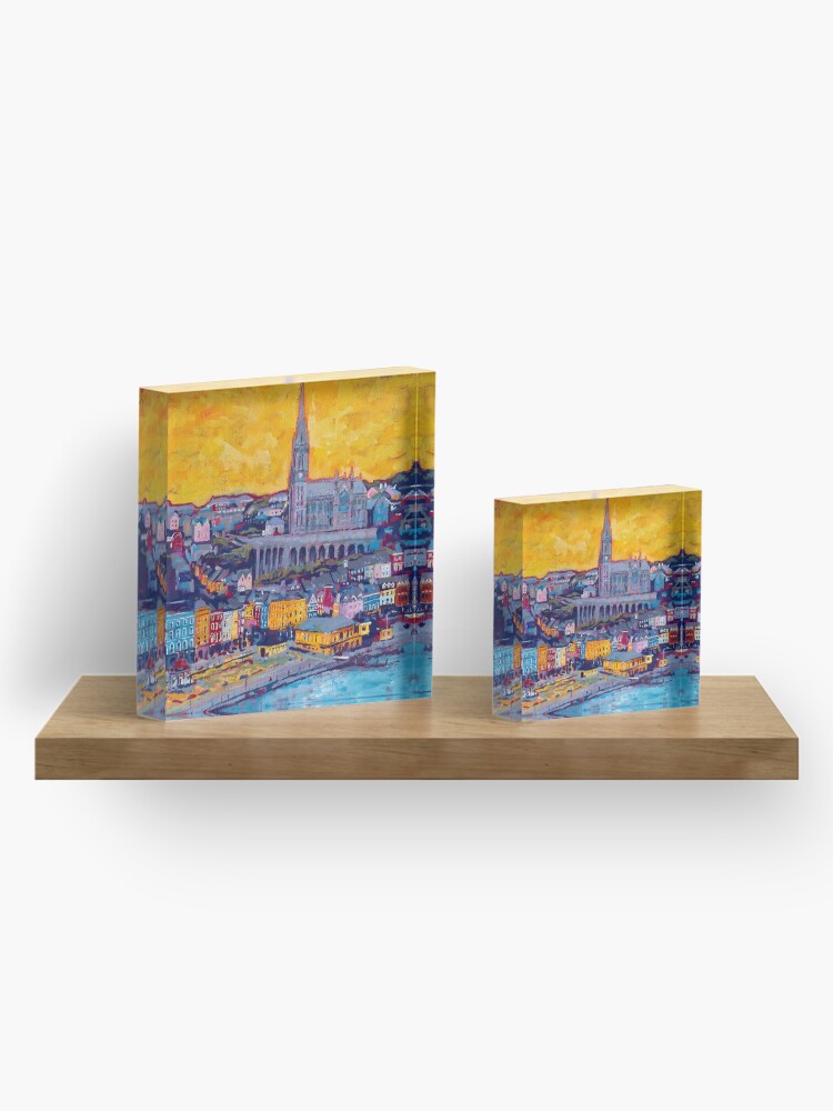 Alternate view of Cobh 3 (County Cork, Ireland) Acrylic Block