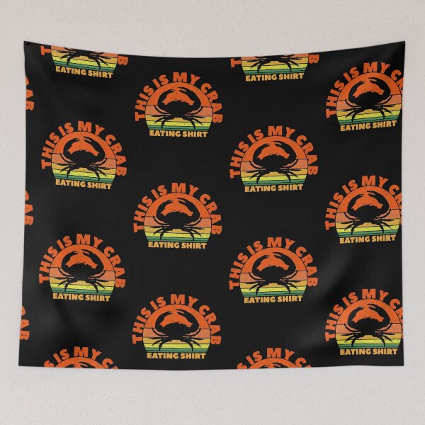 Item preview, Funny crab eating desing. This is my crab eating  designed and sold by NobelFashion.