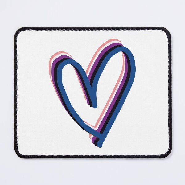Item preview, genderfluid - heart designed and sold by artbygussie.