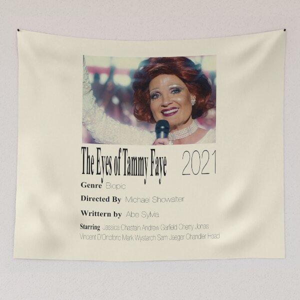 Item preview, The Eyes of Tammy Faye Poster designed and sold by tlee322.